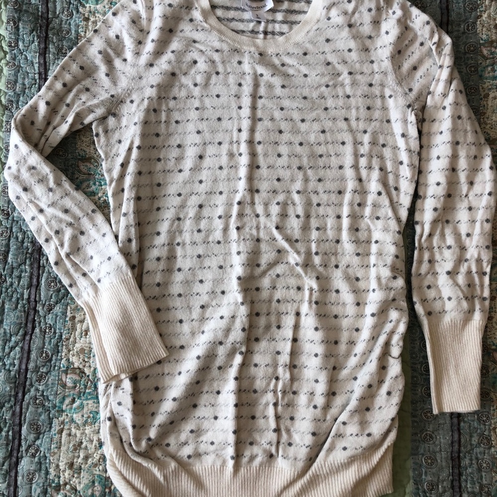 Motherhood crewneck maternity sweater